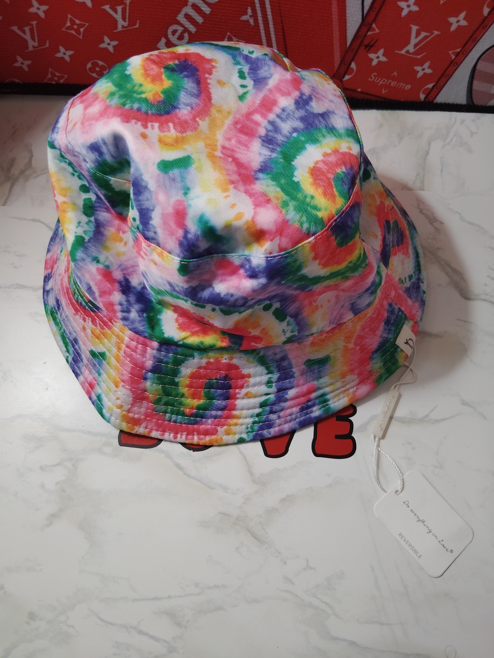 Kids Tie-Dye Bucket Hat - Multicolor